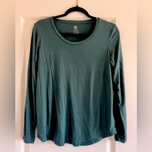 Kindred Bravely Long Sleeved Nursing Top - Small - Hunter Green